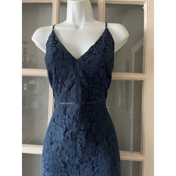 ASTR The Label LATTICE INSET LACE DRESS - Picture 7 of 12